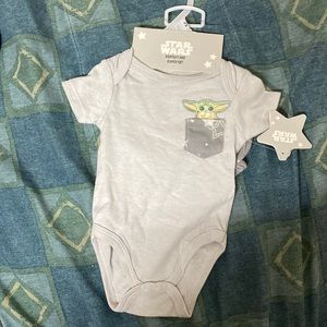 StarWars baby Body suit diaper set
